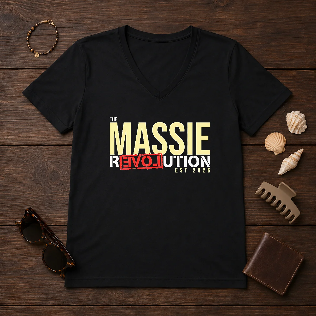 Pretty The Massie Revolution Est 2026 Political Movement Shirt - Image 2