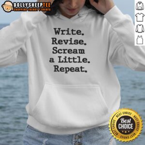Alternative view of Awesome Write Revise Scream A Little Repeat T-Shirt