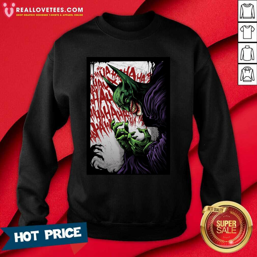 Awesome Batman Joker Hahaha Shirt - Image 3