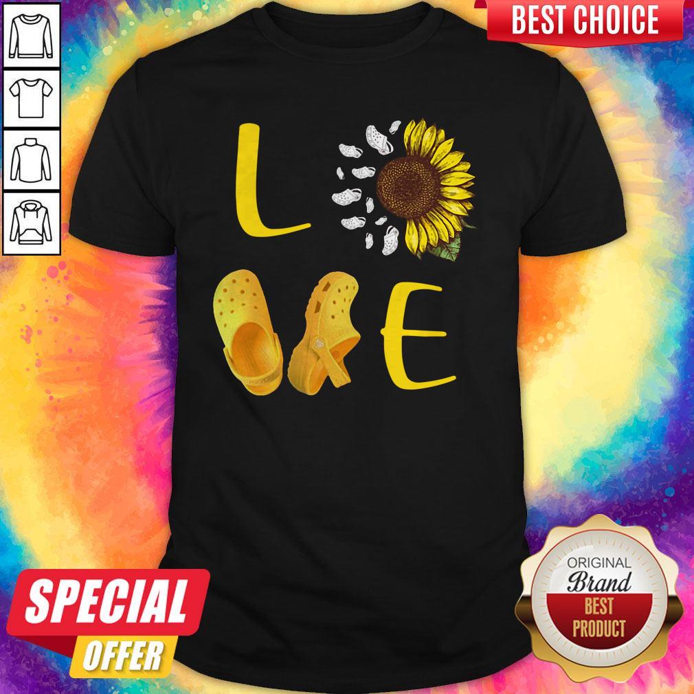 Good Sunflower Love Croc Shirt