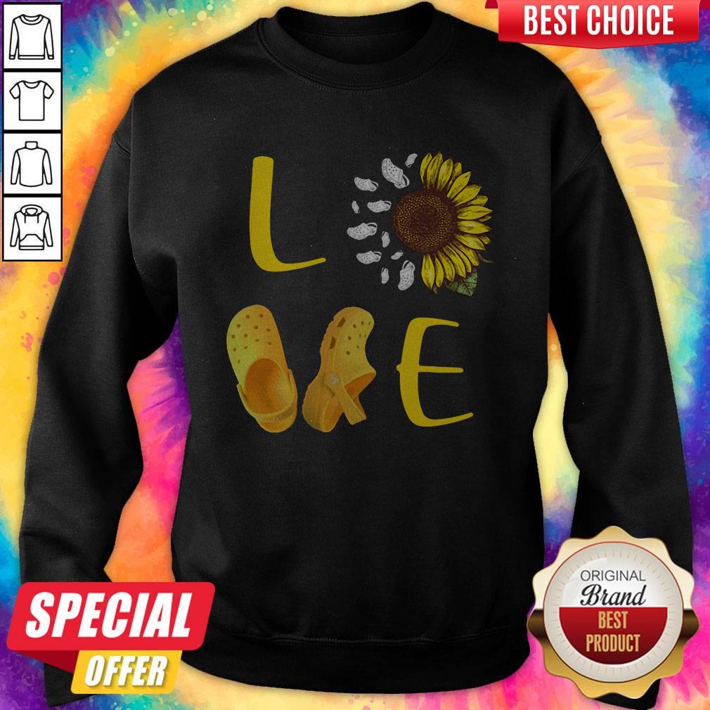 Good Sunflower Love Croc Shirt - Image 3