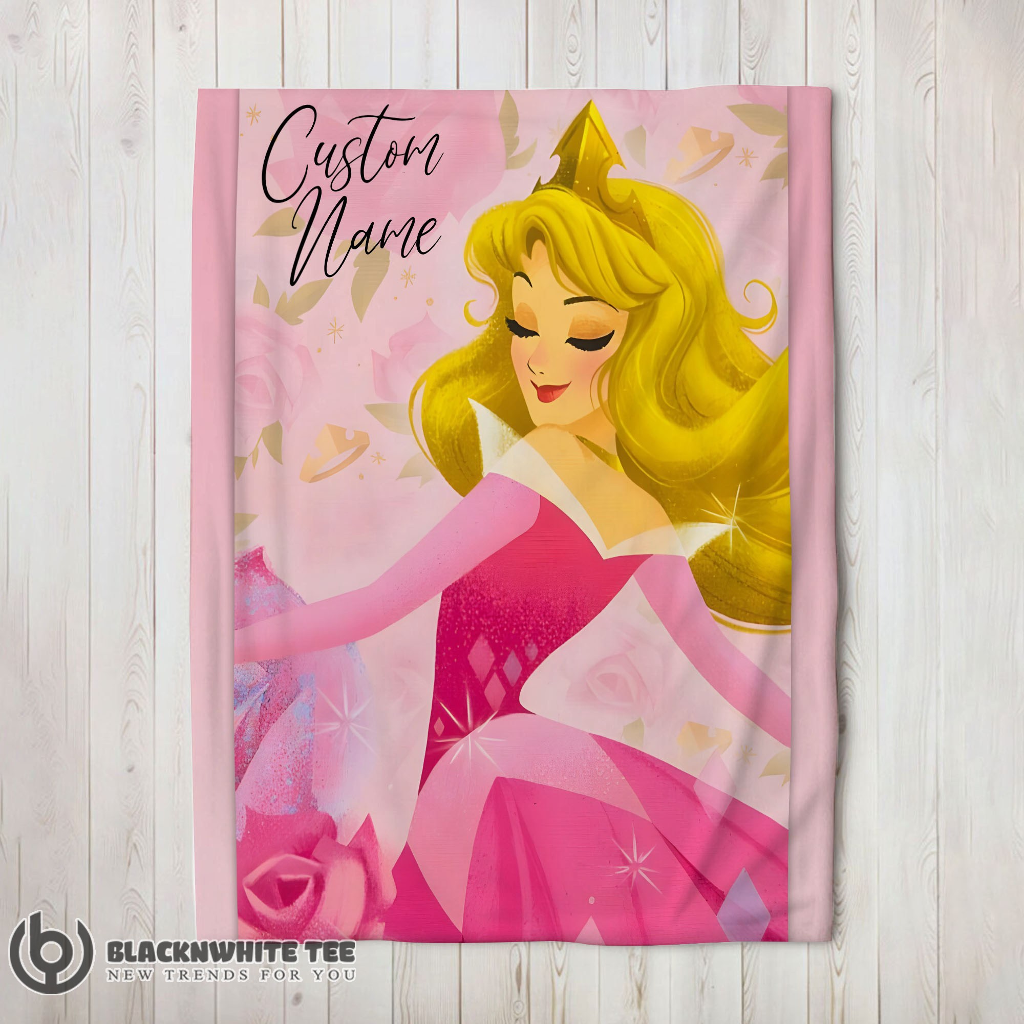 Perfect Disney Sleeping Beauty Aurora Princess Blanket Fleece Customized Blanket