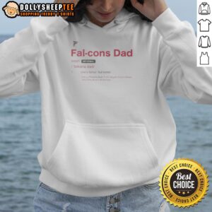 Alternative view of Nice Atlanta Falcons Dad Definition T-Shirt