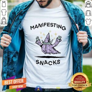 Original Wizard Of Barge Manifesting Snacks T-Shirt
