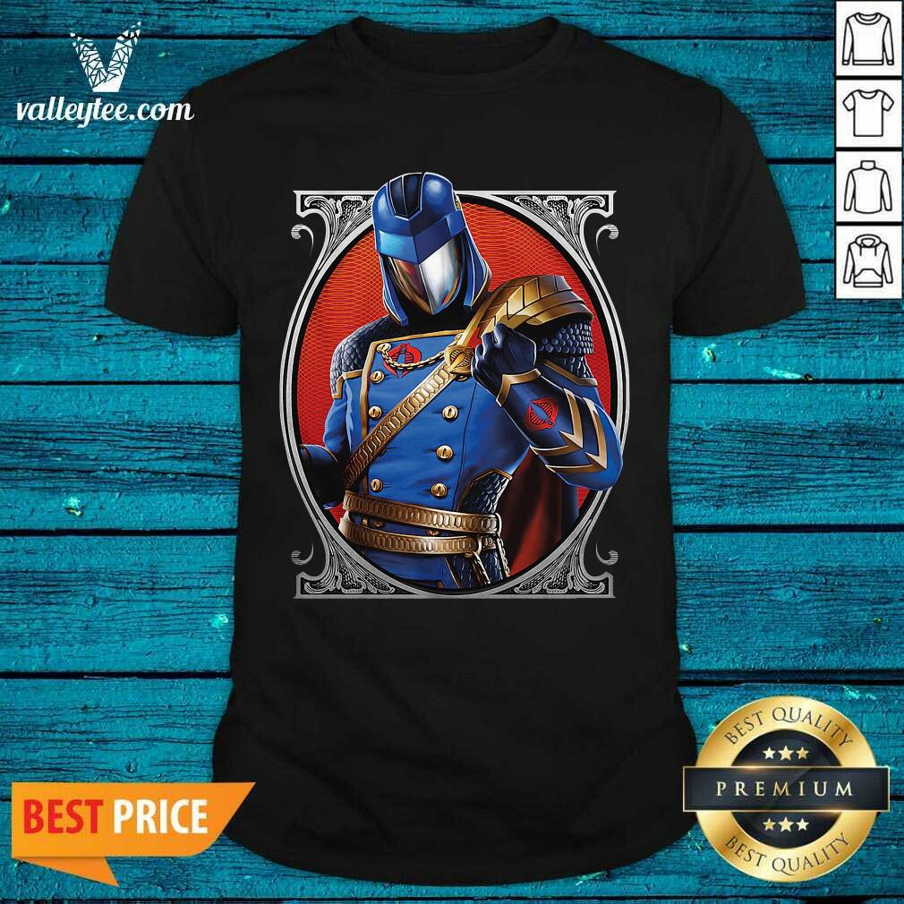 Fantastic Cobra Commander Classic Pose GI Joe Shirt