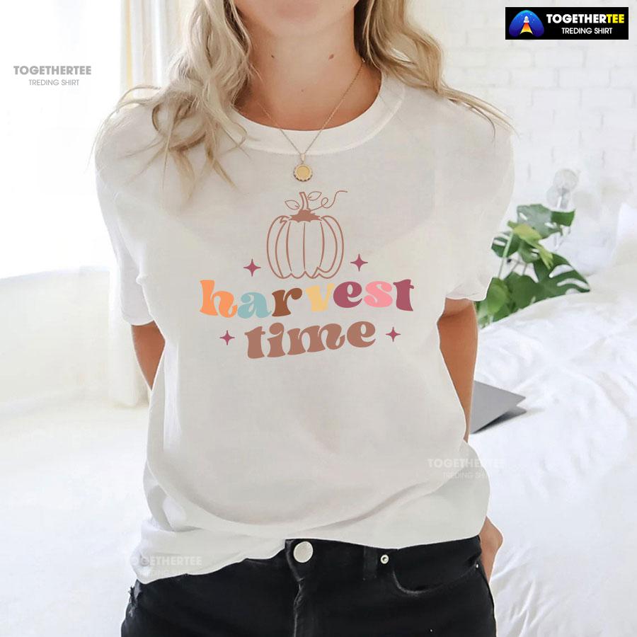 Harvest Time Thanksgiving T-Shirt - Image 3