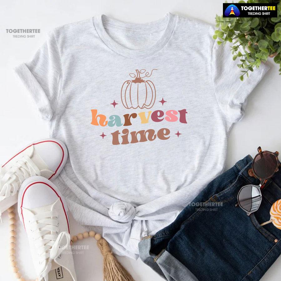 Harvest Time Thanksgiving T-Shirt - Image 4