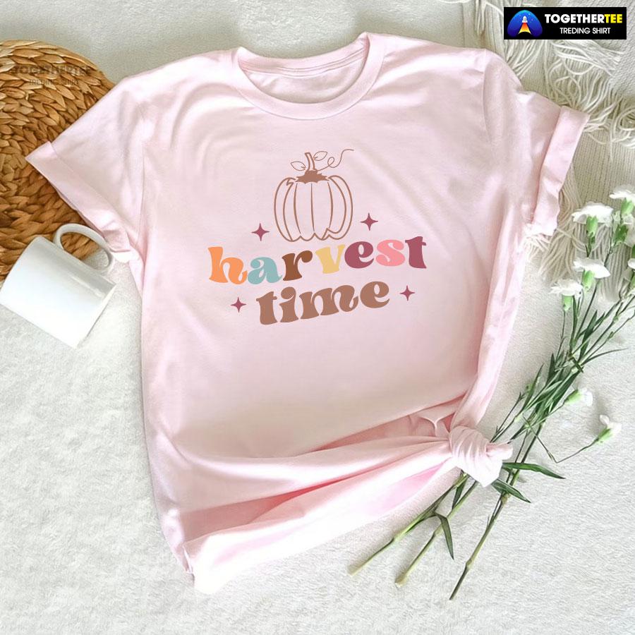 Harvest Time Thanksgiving T-Shirt - Image 5