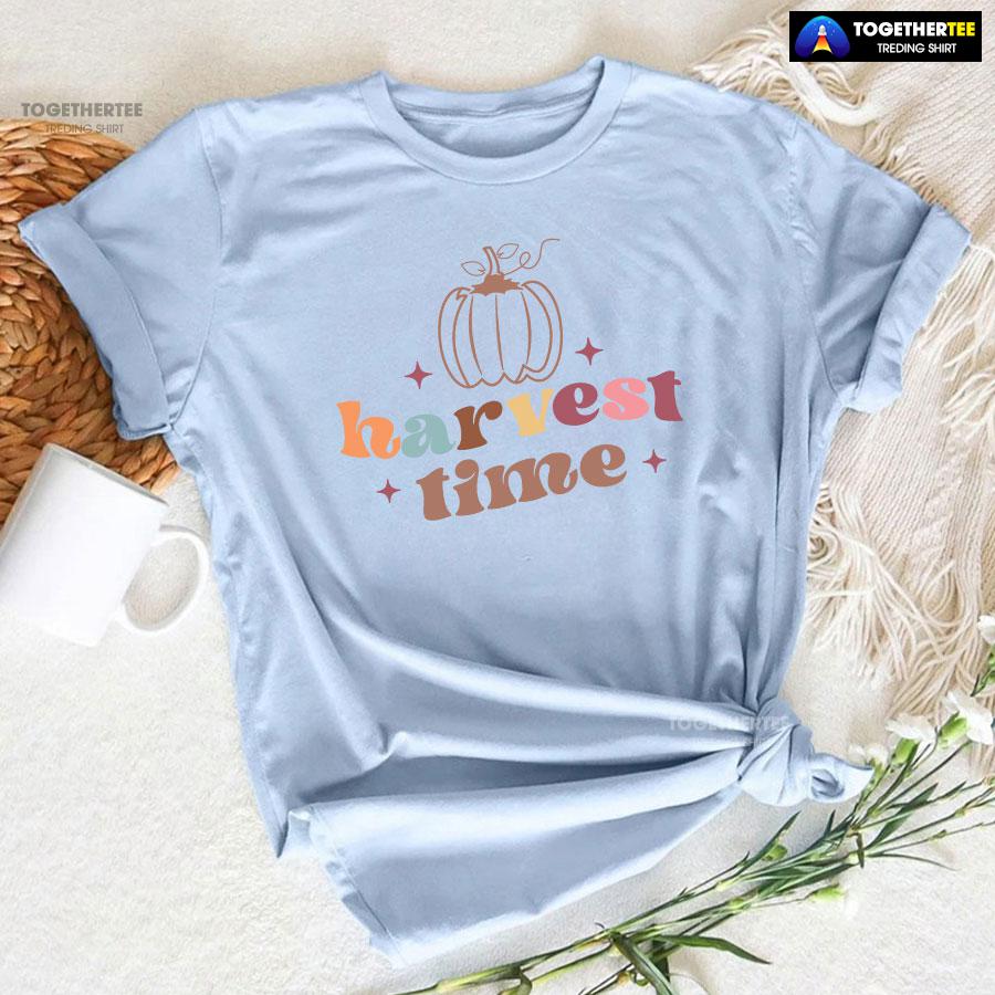 Harvest Time Thanksgiving T-Shirt - Image 6