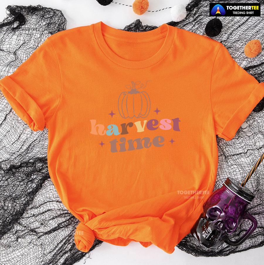 Harvest Time Thanksgiving T-Shirt - Image 9