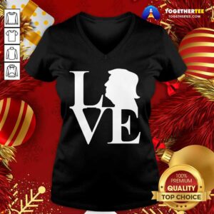 Alternative view of Beautiful Love Donald Trump Shirt