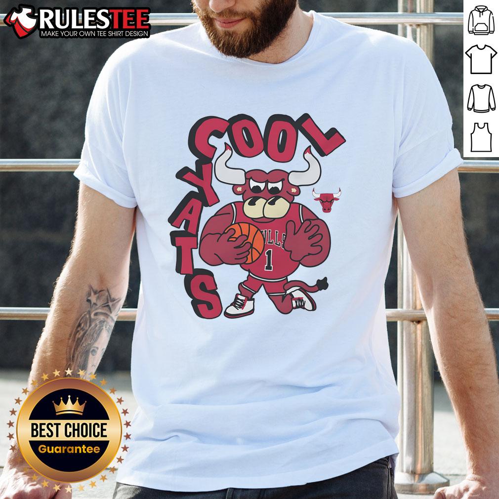 Awesome Chicago Bulls Stadium Essentials NBA X Staycool Mascot T-Shirt