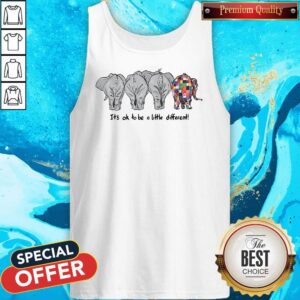 Alternative view of Nice Elephants Autism It’s Ok To Be A Little Different Shirt