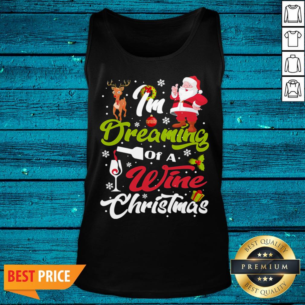 Delicate I’m Dreaming Of A Wine Christmas 2020 Shirt - Image 5