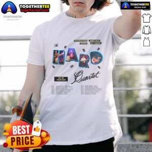 Official The Hard Quartet EU UK Tour 2025 T-Shirt