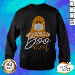 Alternative view of Nice Ghost Face Mask 2020 Is Boo Sheet Shirt