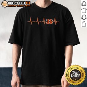 Good Fans Heartbeat Love Cincinnati Bengals Football T-Shirt