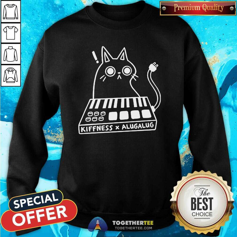 Top Kiffness X Alugalug Eating The Cats T-Shirt - Image 5