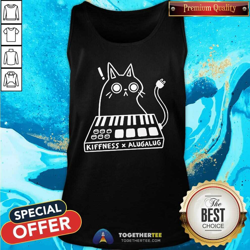 Top Kiffness X Alugalug Eating The Cats T-Shirt - Image 3