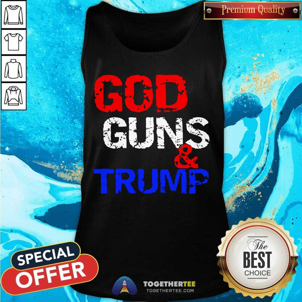 Awesome God Guns And Trump Shirt - Image 3