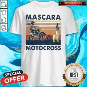 Mascara And Motocross Vintage Shirt