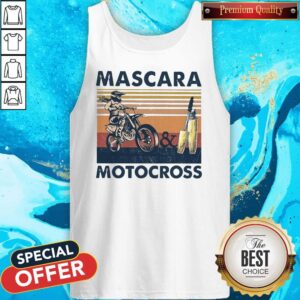 Alternative view of Mascara And Motocross Vintage Shirt
