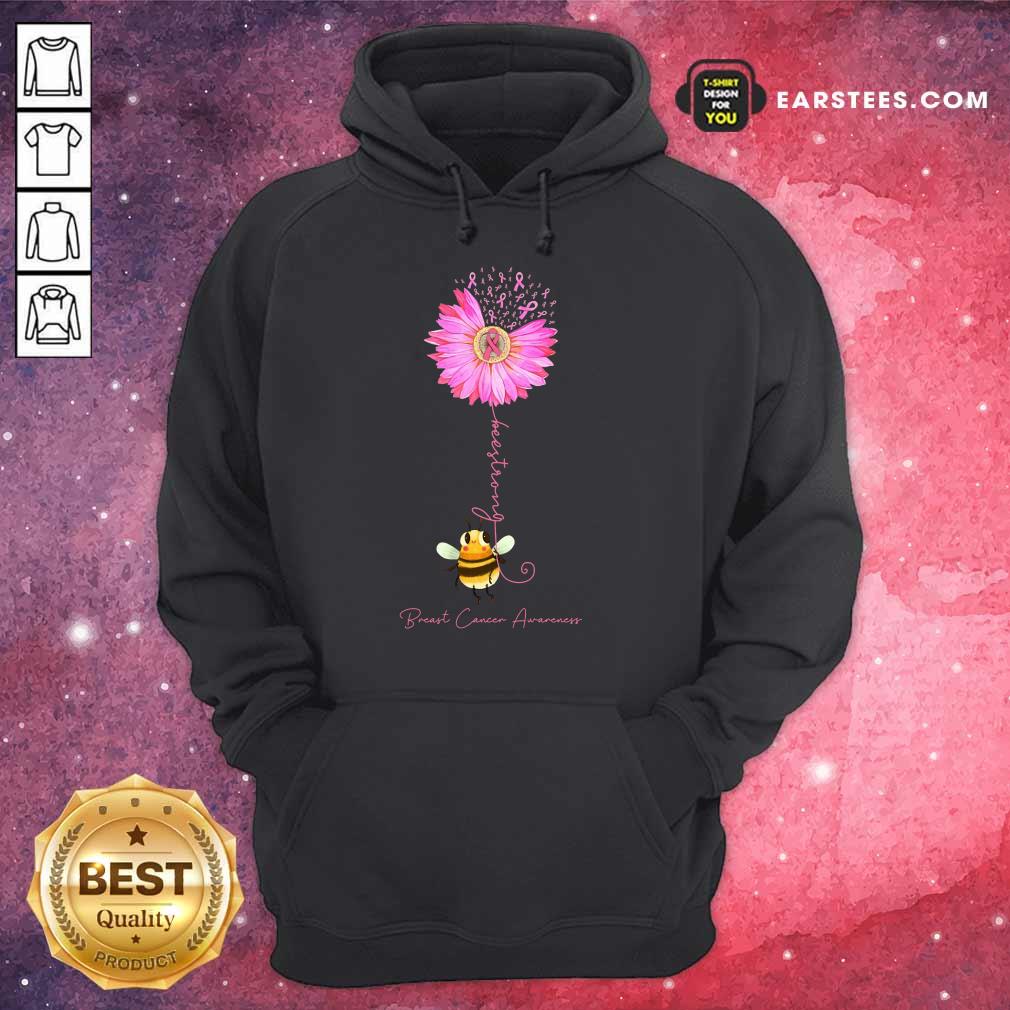 Top Bee Strong Breast Cancer Awareness Shirt - Image 4