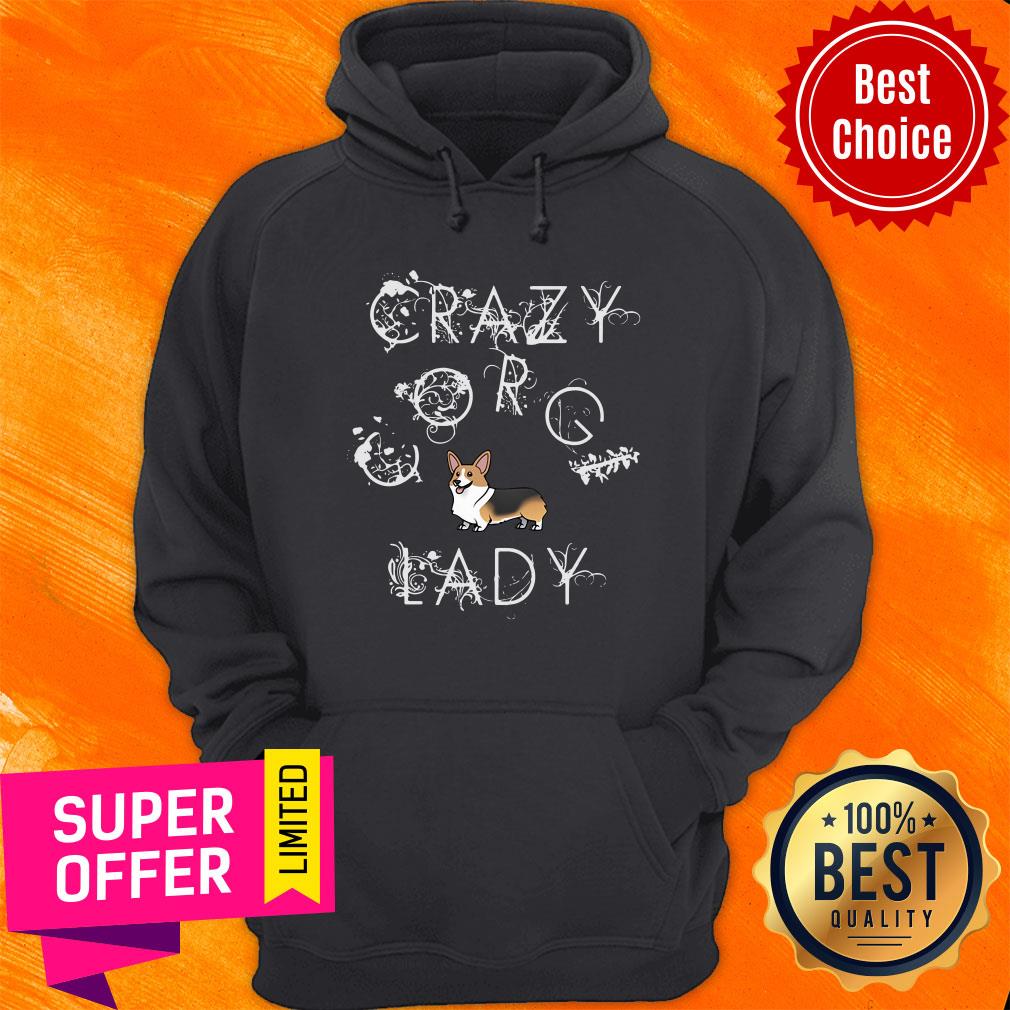 Top Crazy Corgi Lady Shirt - Image 2