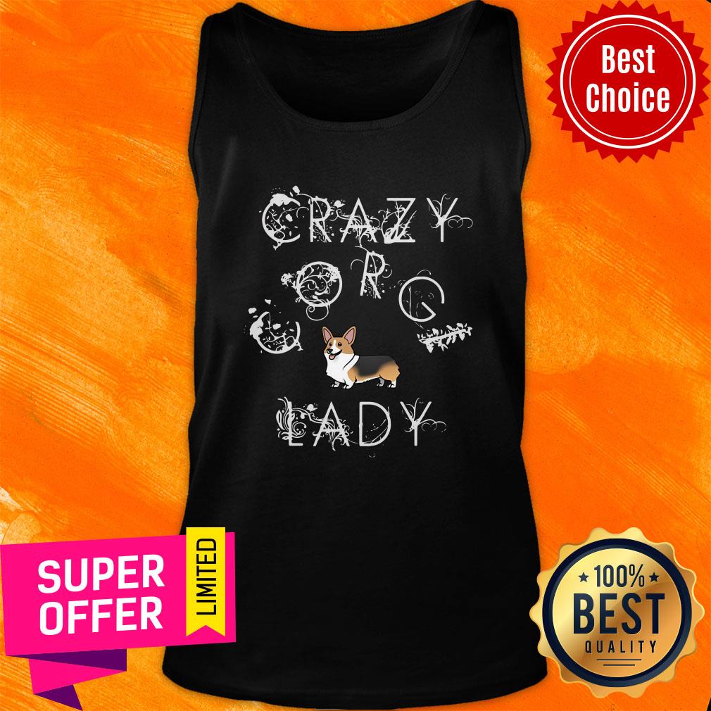 Top Crazy Corgi Lady Shirt - Image 4