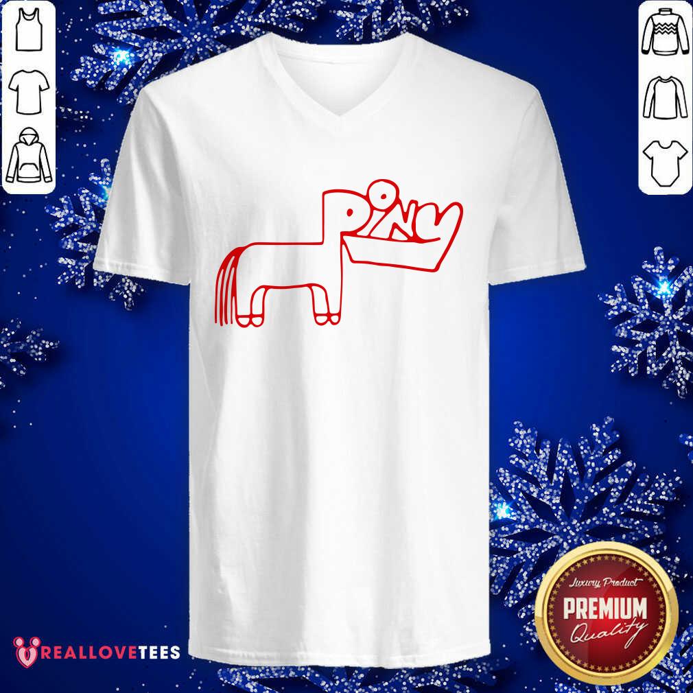 Top Rex Orange County Pony Shirt