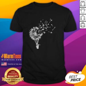 Premium Flower Power Dandelion Fly Away Freedom T-Shirt