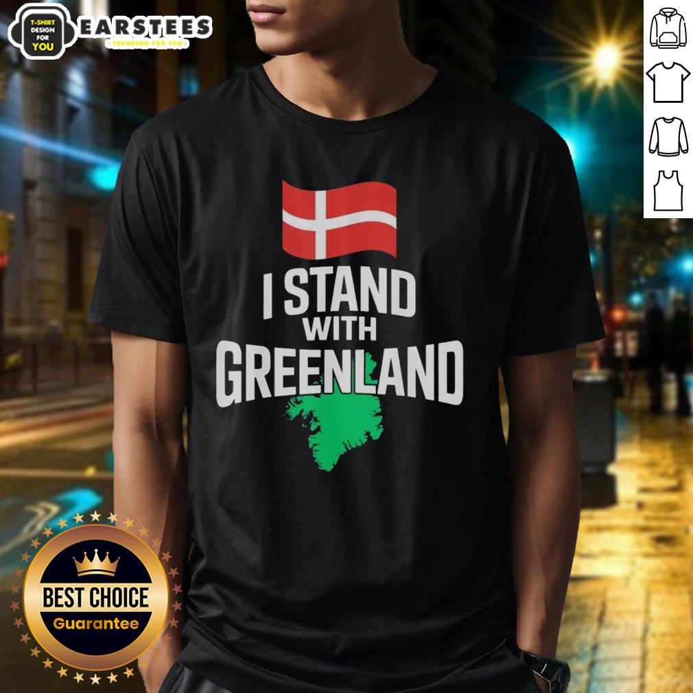 Premium I Stand With Greenland Support Denmark Is Not For Sale T-Shirt