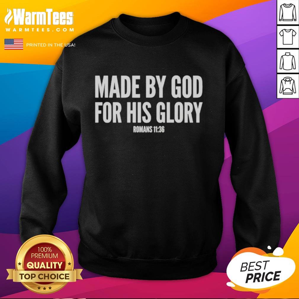 Premium Made By God For His Glory Romans 11 36 T-Shirt - Image 5