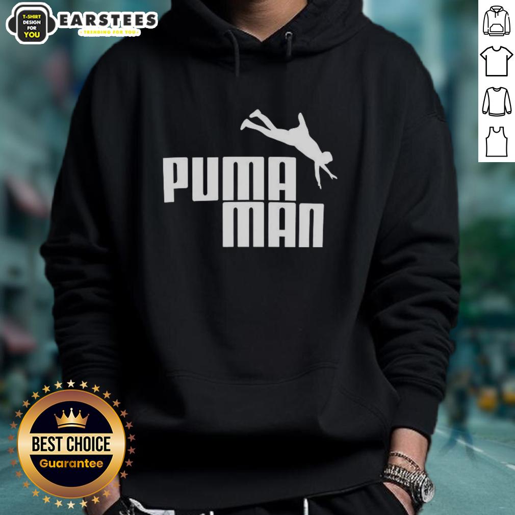Premium Puma Man Logo Parody T-Shirt - Image 2