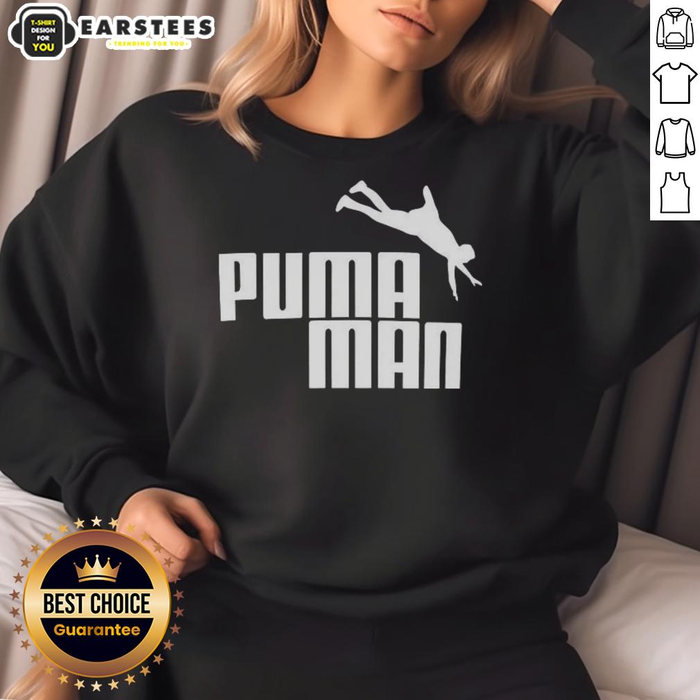 Premium Puma Man Logo Parody T-Shirt - Image 5