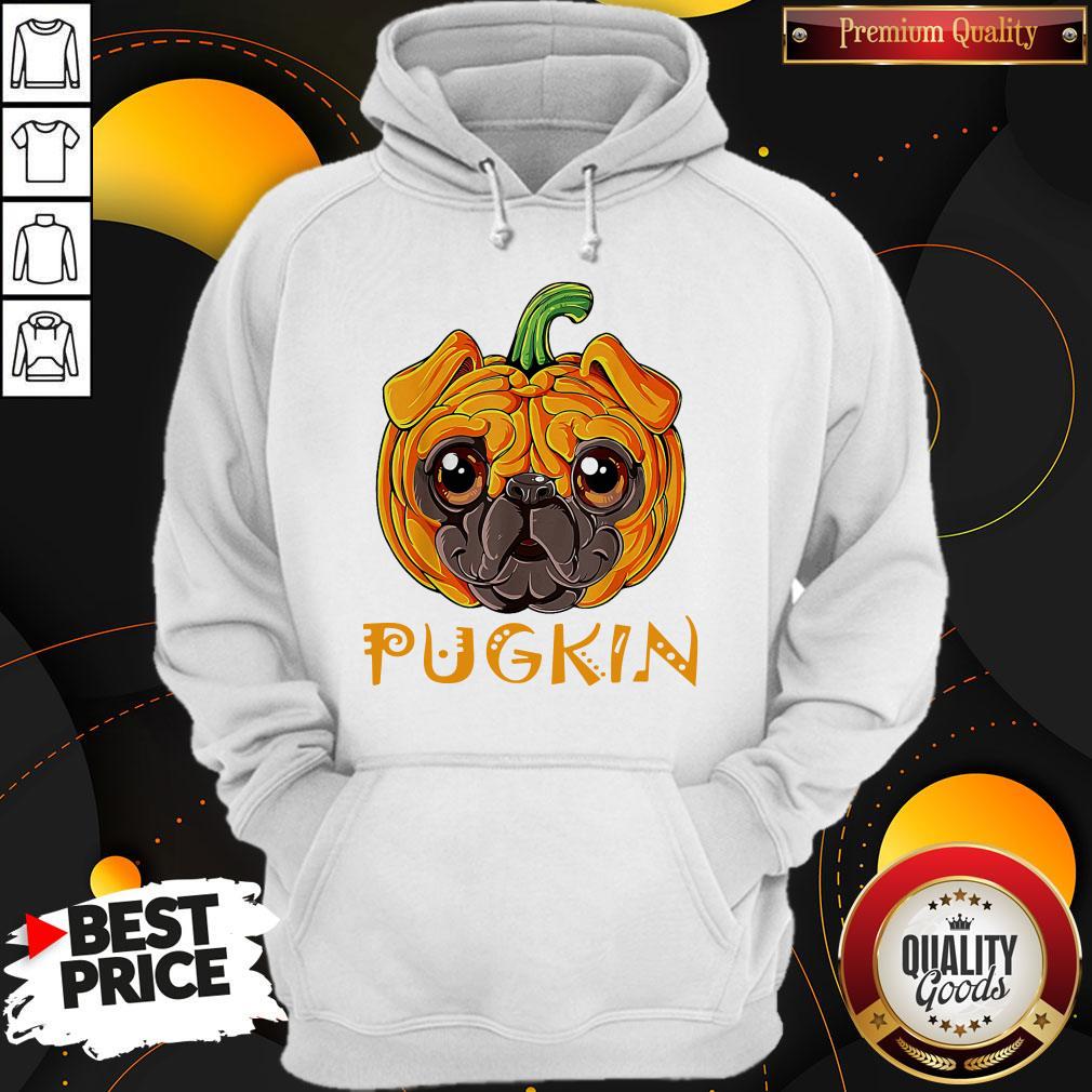 Nice Pugkin Pug Pumpkin Halloween Shirt - Image 2
