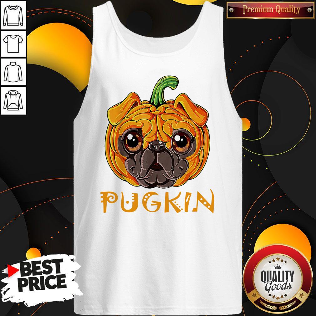 Nice Pugkin Pug Pumpkin Halloween Shirt - Image 4