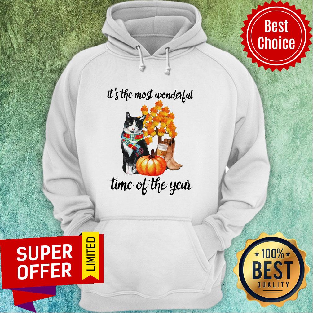It’s The Most Wonderful Time Of The Year Cat Halloween Shirt - Image 3