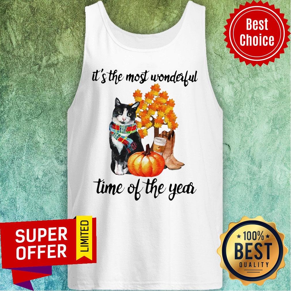 It’s The Most Wonderful Time Of The Year Cat Halloween Shirt - Image 5