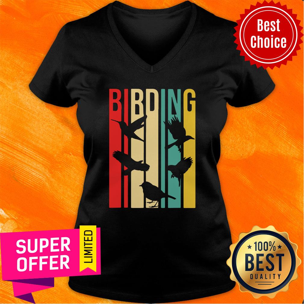 Nice BIRD WATCHING Vintage Birding Shirt - Image 3