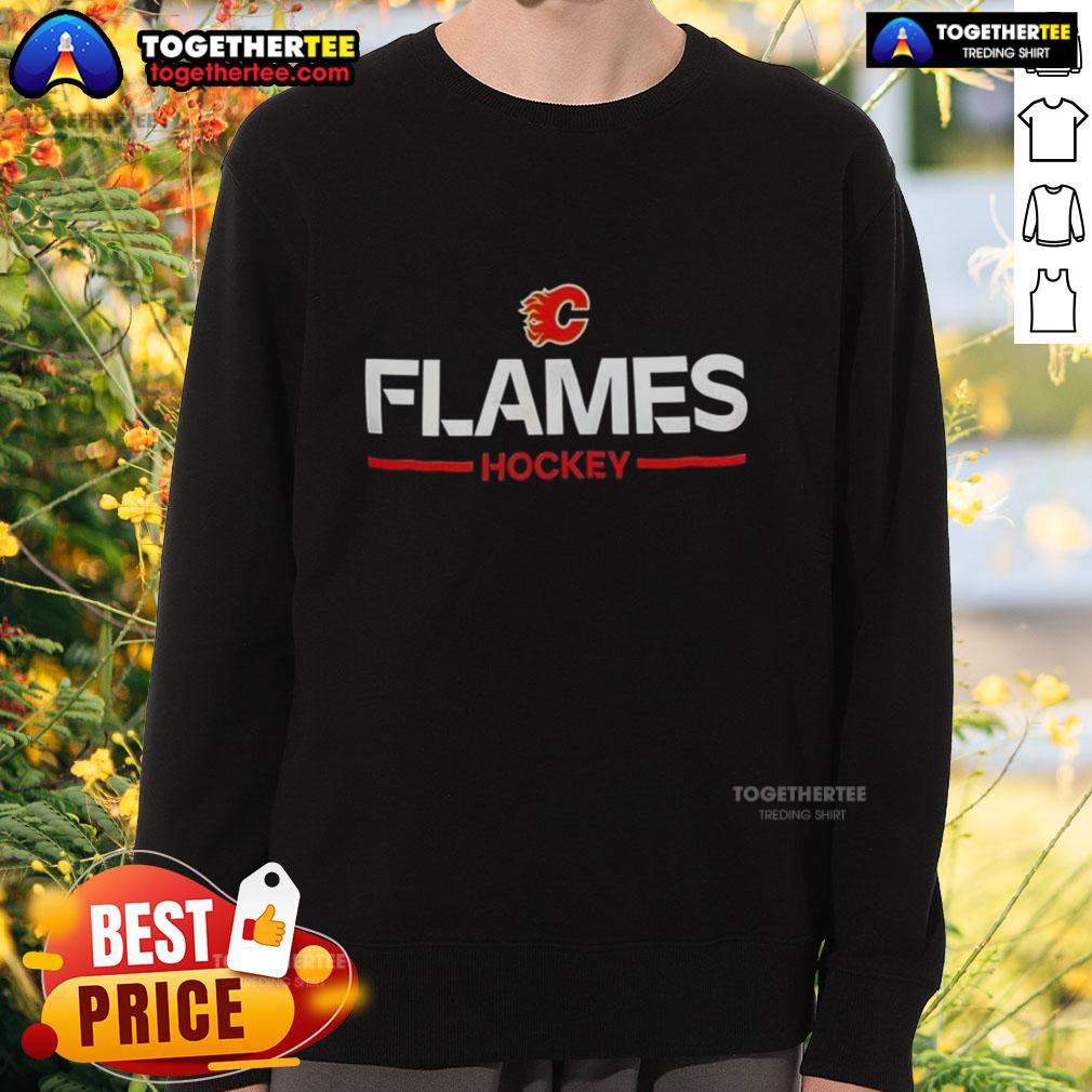 Happy Calgary Flames Hockey Logo 2025 T-Shirt - Image 5