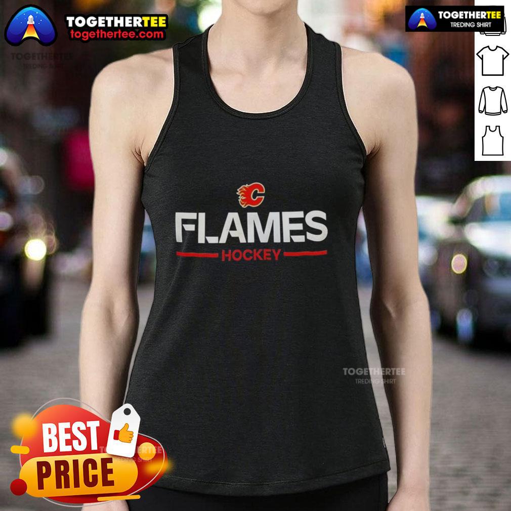 Happy Calgary Flames Hockey Logo 2025 T-Shirt - Image 4