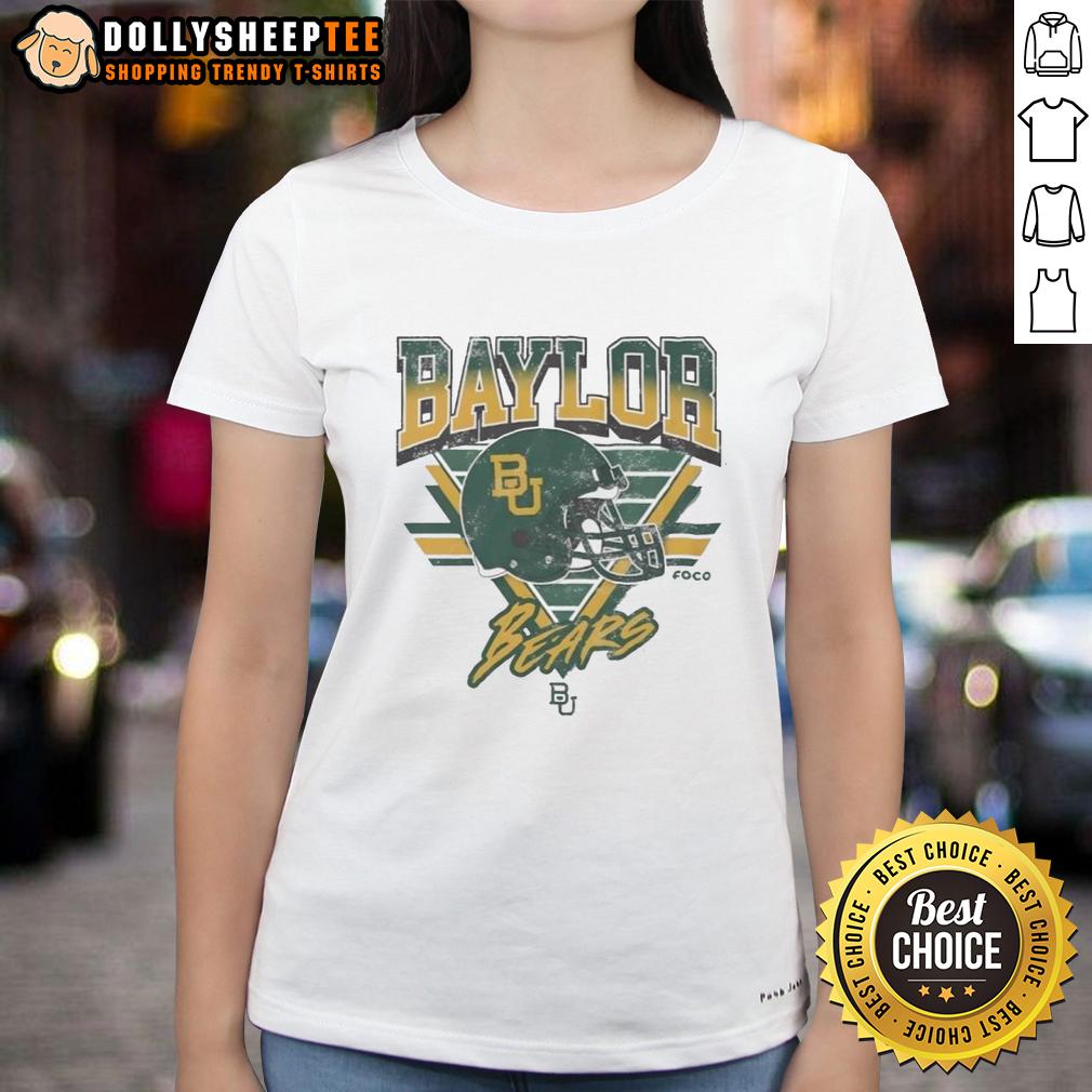Top Baylor Bears Triangle Vintage T-Shirt - Image 3