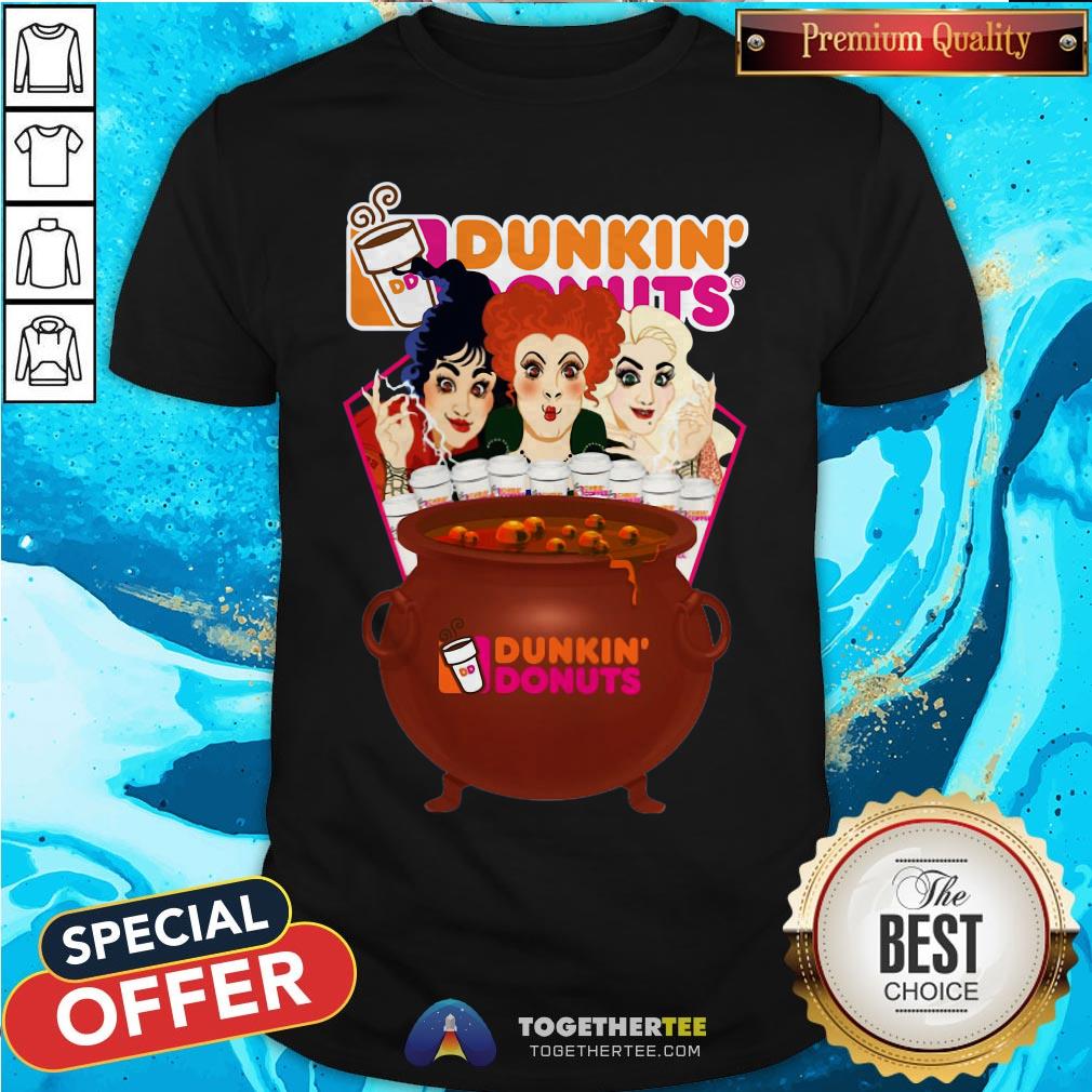 Nice Hocus Pocus Make Dunkin Donuts Shirt