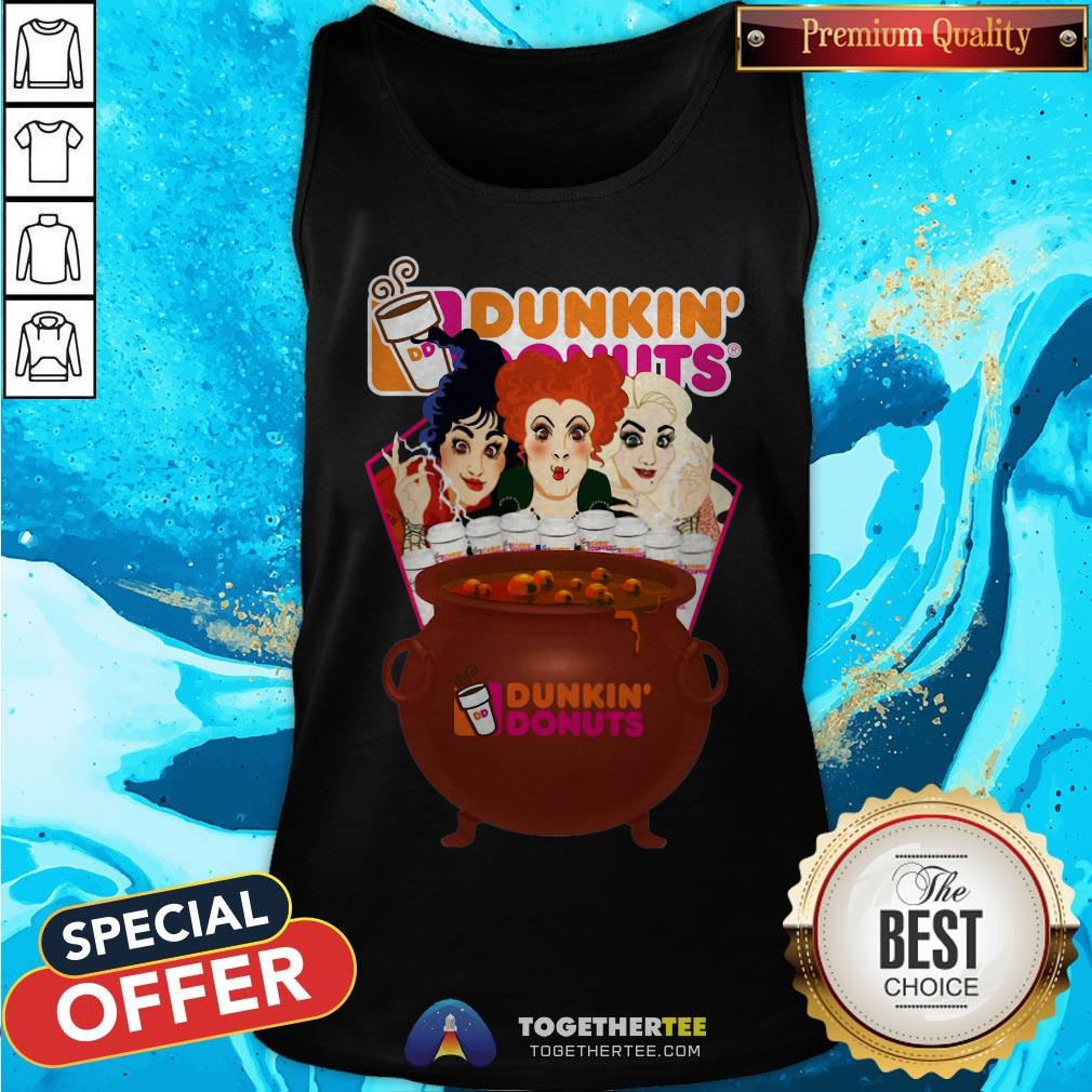 Nice Hocus Pocus Make Dunkin Donuts Shirt - Image 3