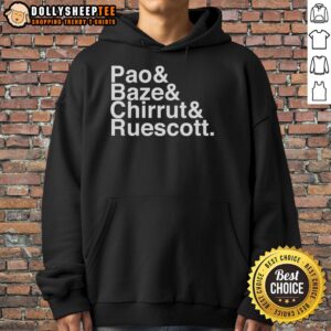 Alternative view of Nice Pao And Baze And Chirrut And Ruescott T-Shirt