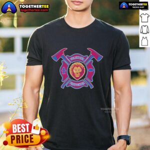 Top Brisbane Lions Volunteer Firefighter T-Shirt