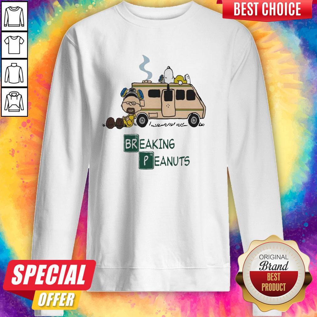 Top Harlie Brown Snoopy Breaking Peanuts Shirt - Image 4