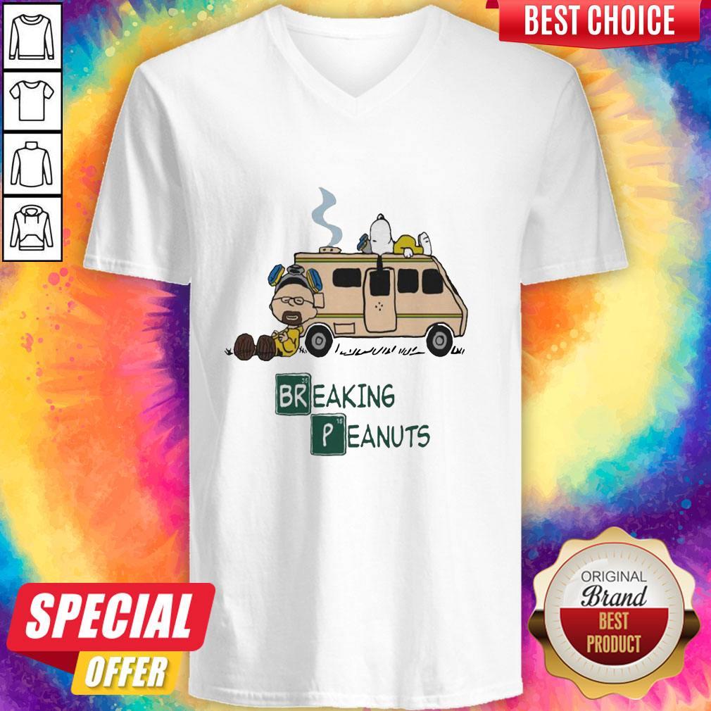 Top Harlie Brown Snoopy Breaking Peanuts Shirt - Image 2