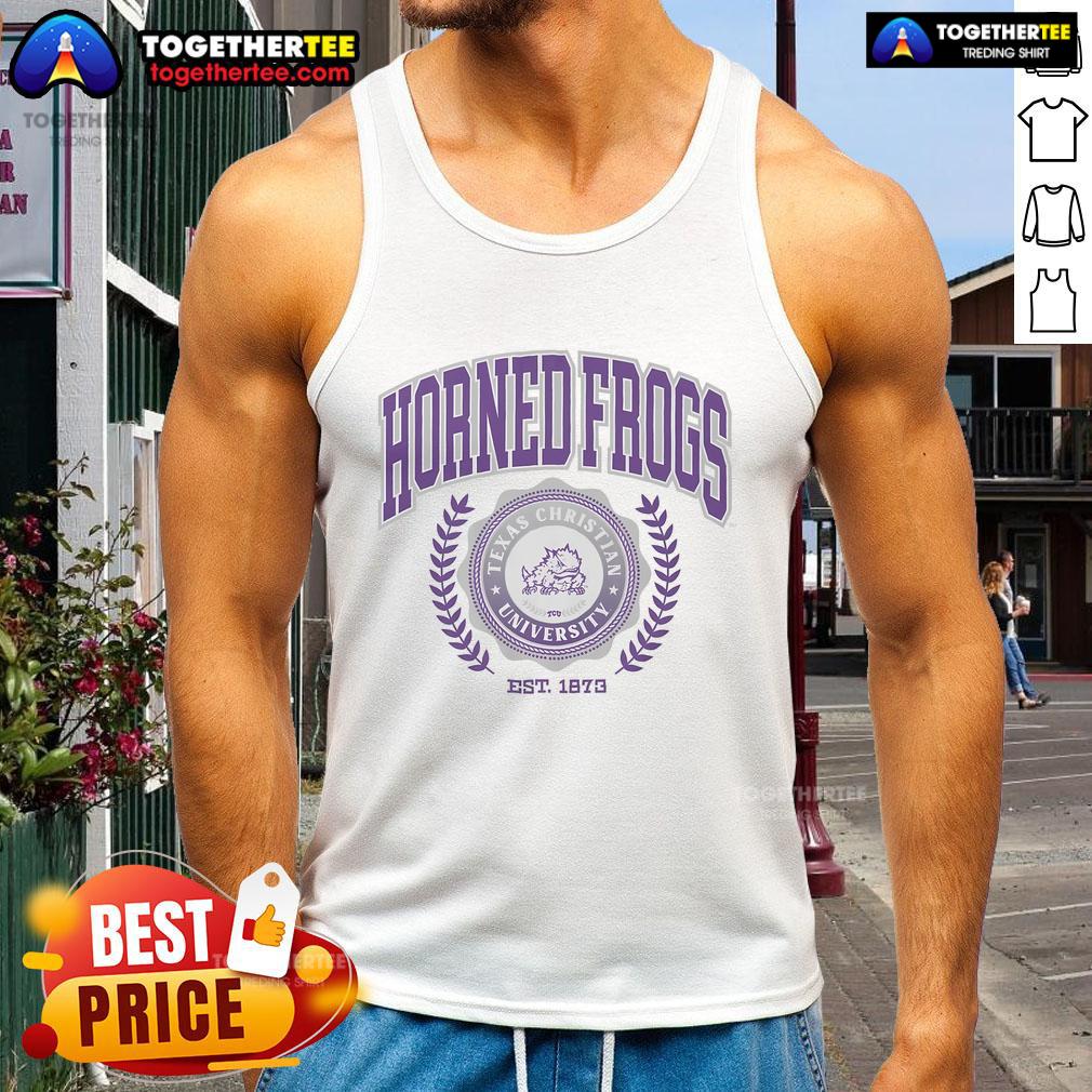 Official TCU Horned Frogs Team Crest T-Shirt - Image 4